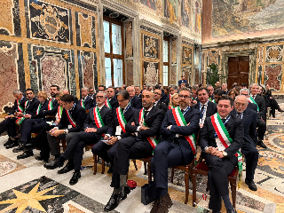 Fioravanti, Presidente Anci Marche: “Incontrare Papa Leone XIV è stata una grande emozione”